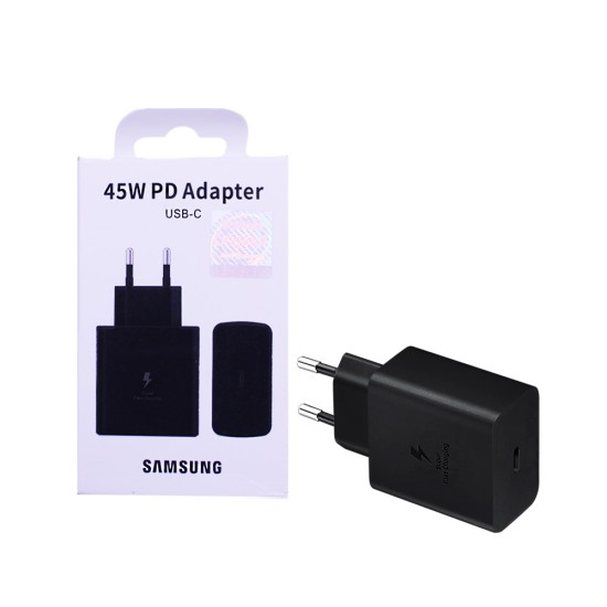 Samsung Adapter EP-TA845NBEGEU Type-C Port PD 45W Black